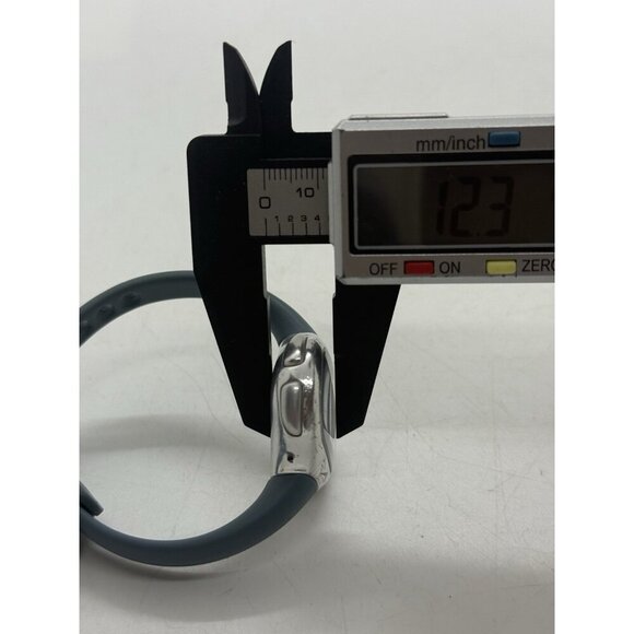 Nike Imara Run Athletic Watch WR0106 Light Blue Rubber Band Stainless Steel Case - Picture 7 of 7